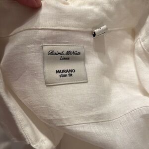 Baird McNutt Linen Shirt - White